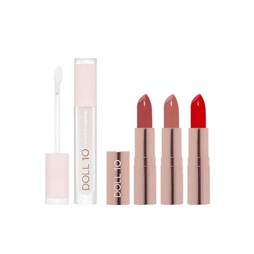 DOLL 10 BEAUTY Lips By Leah 4-piece Collection - New in Box - Doris Dalton Set - Picture 2 of 6